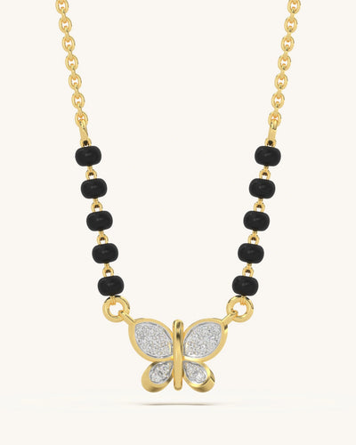 Butterfly Mangalsutra