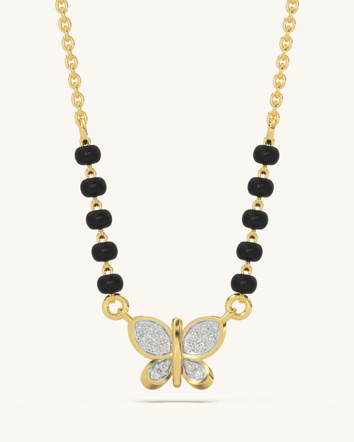 Butterfly Mangalsutra