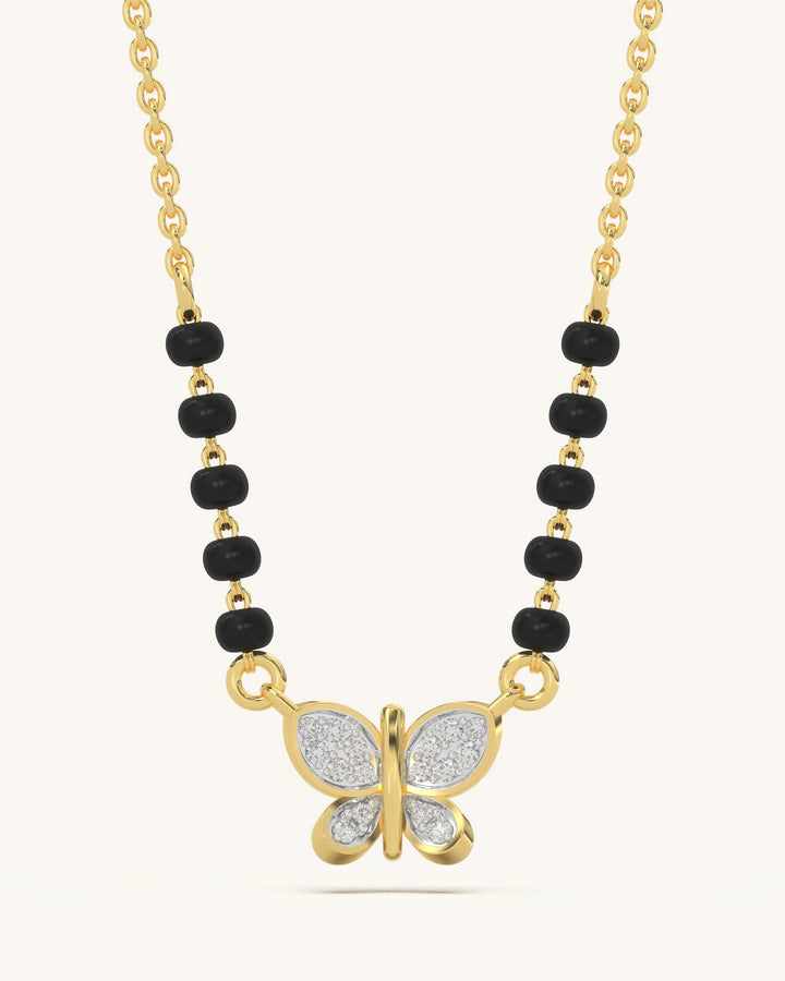 Butterfly Mangalsutra