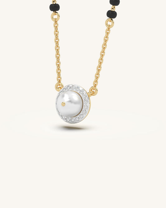 Circle Pearl Mangalsutra