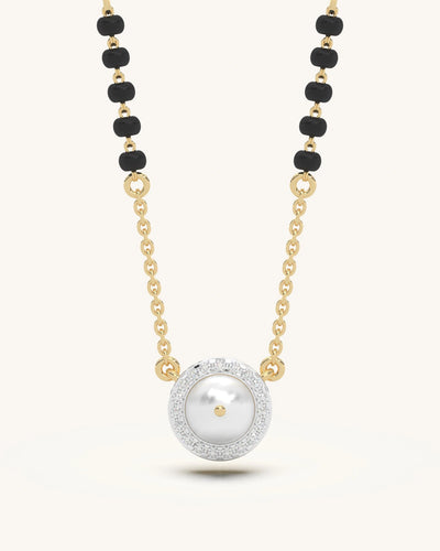 Circle Pearl Mangalsutra