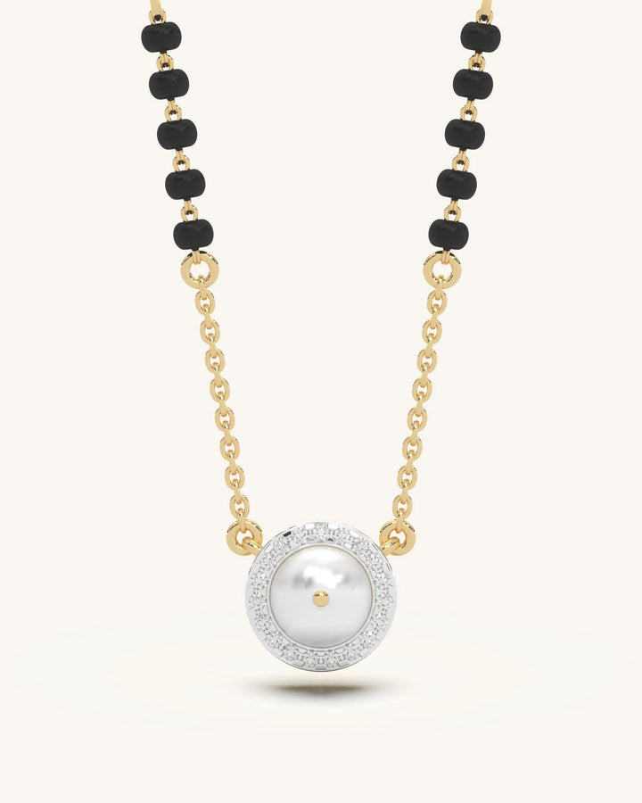 Circle Pearl Mangalsutra