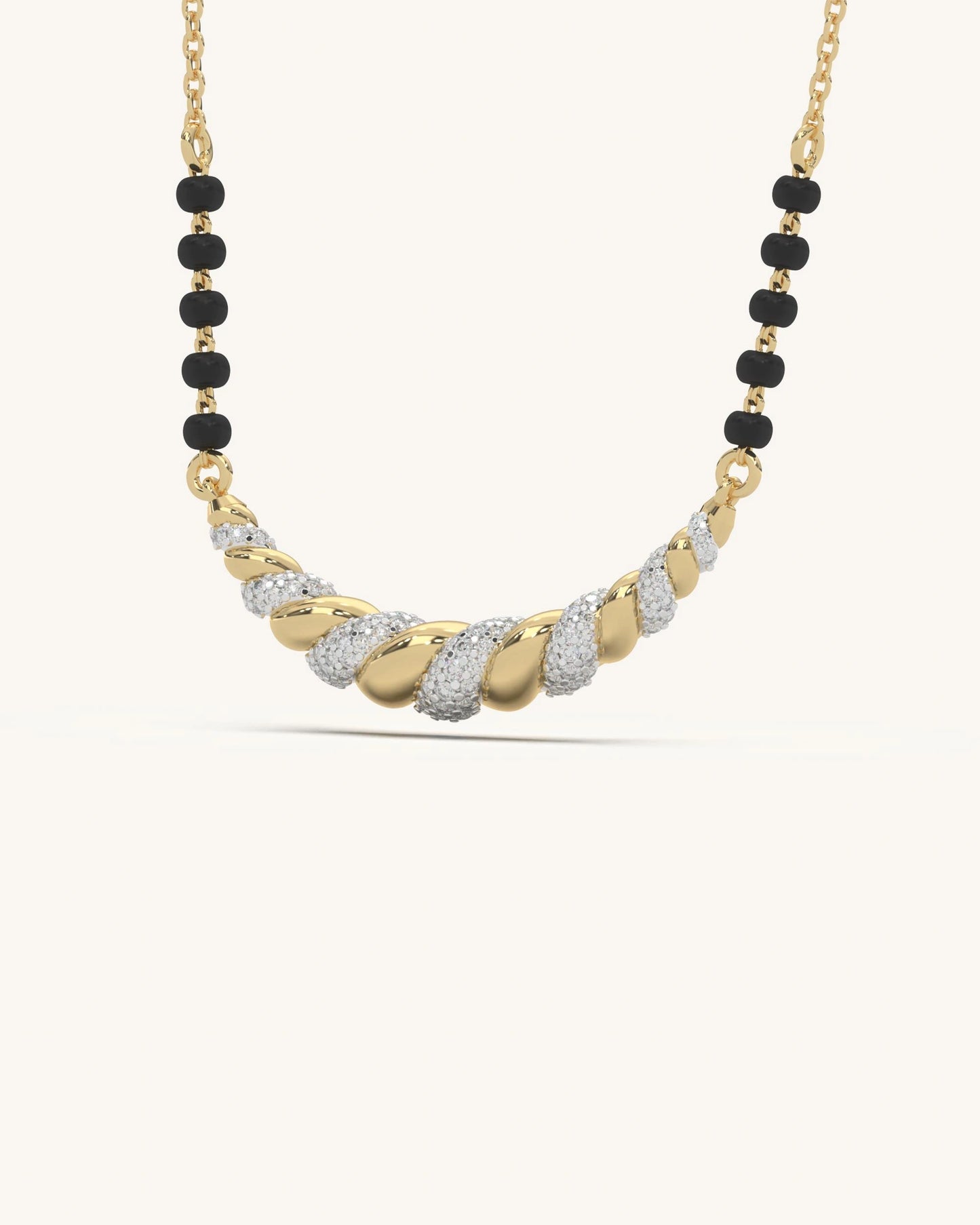 Curved Mangalsutra Design