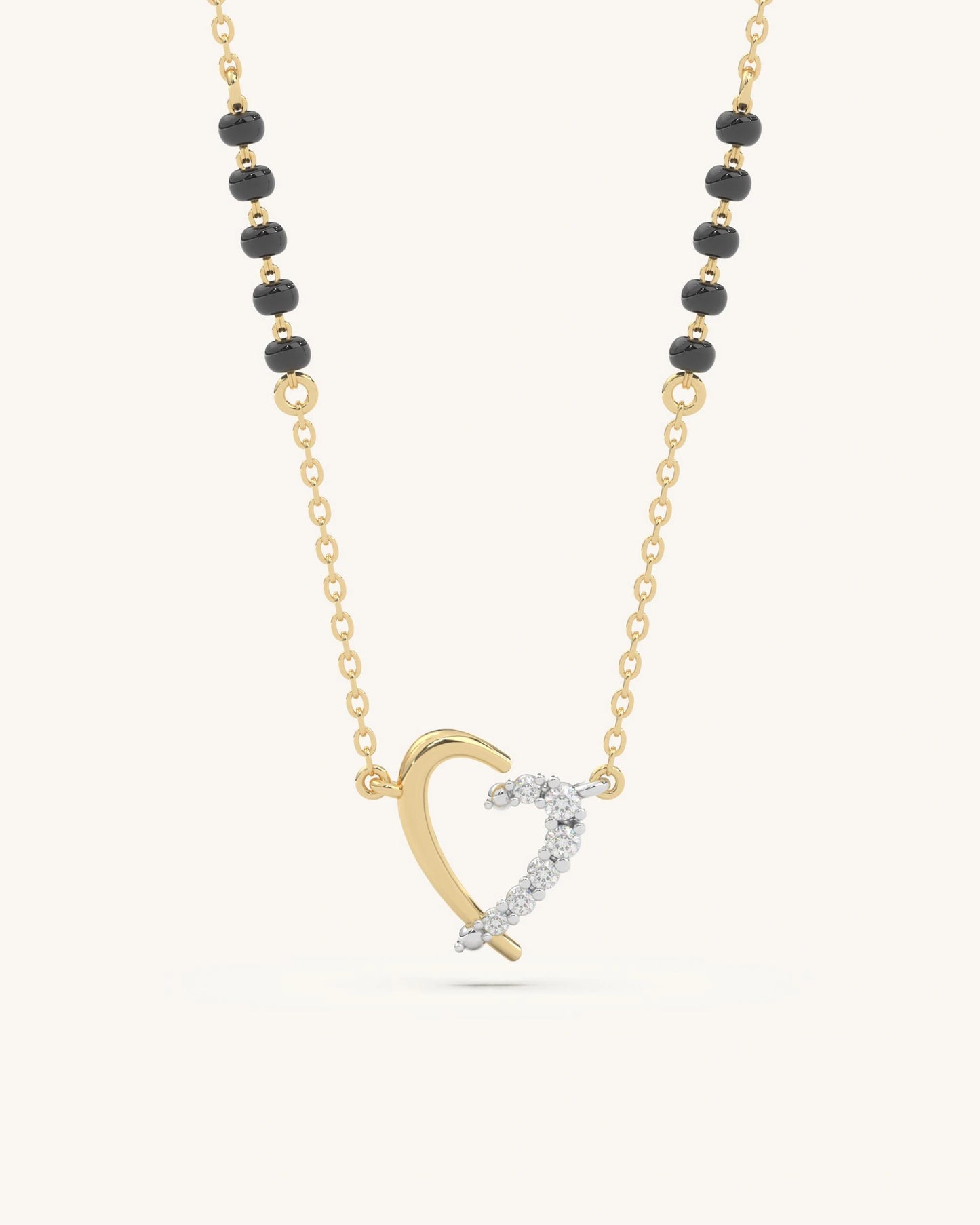 Black Bead Mangalsutra