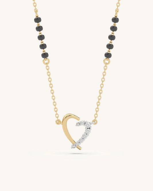 Black Bead Mangalsutra