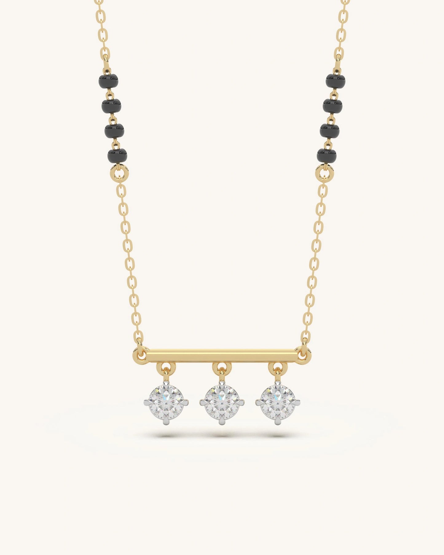 Triple Radiants Bar Mangalsutra