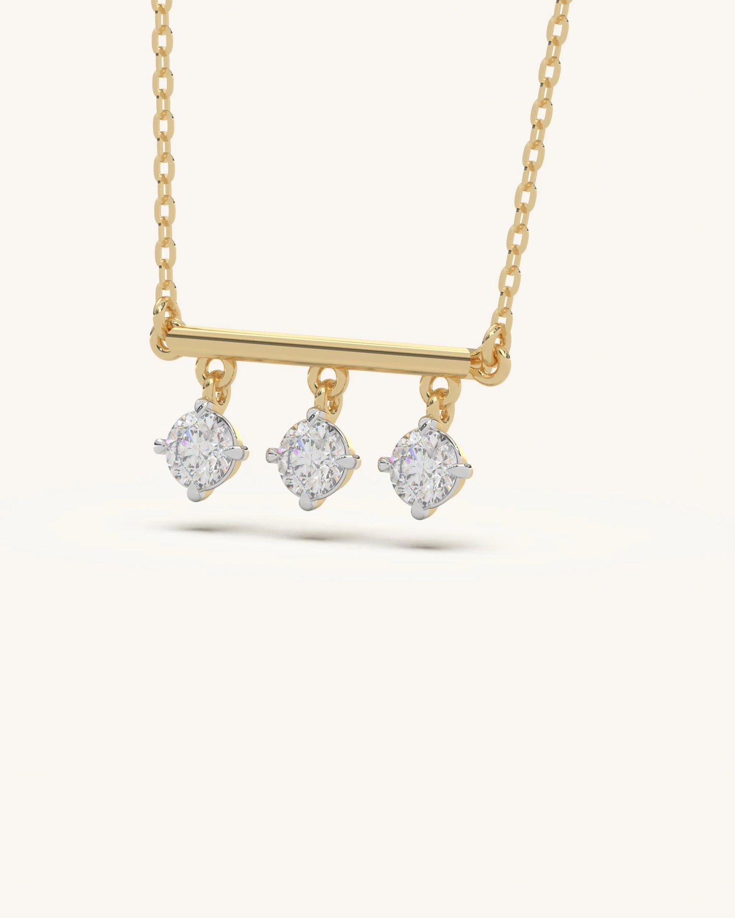 Triple Radiants Bar Mangalsutra