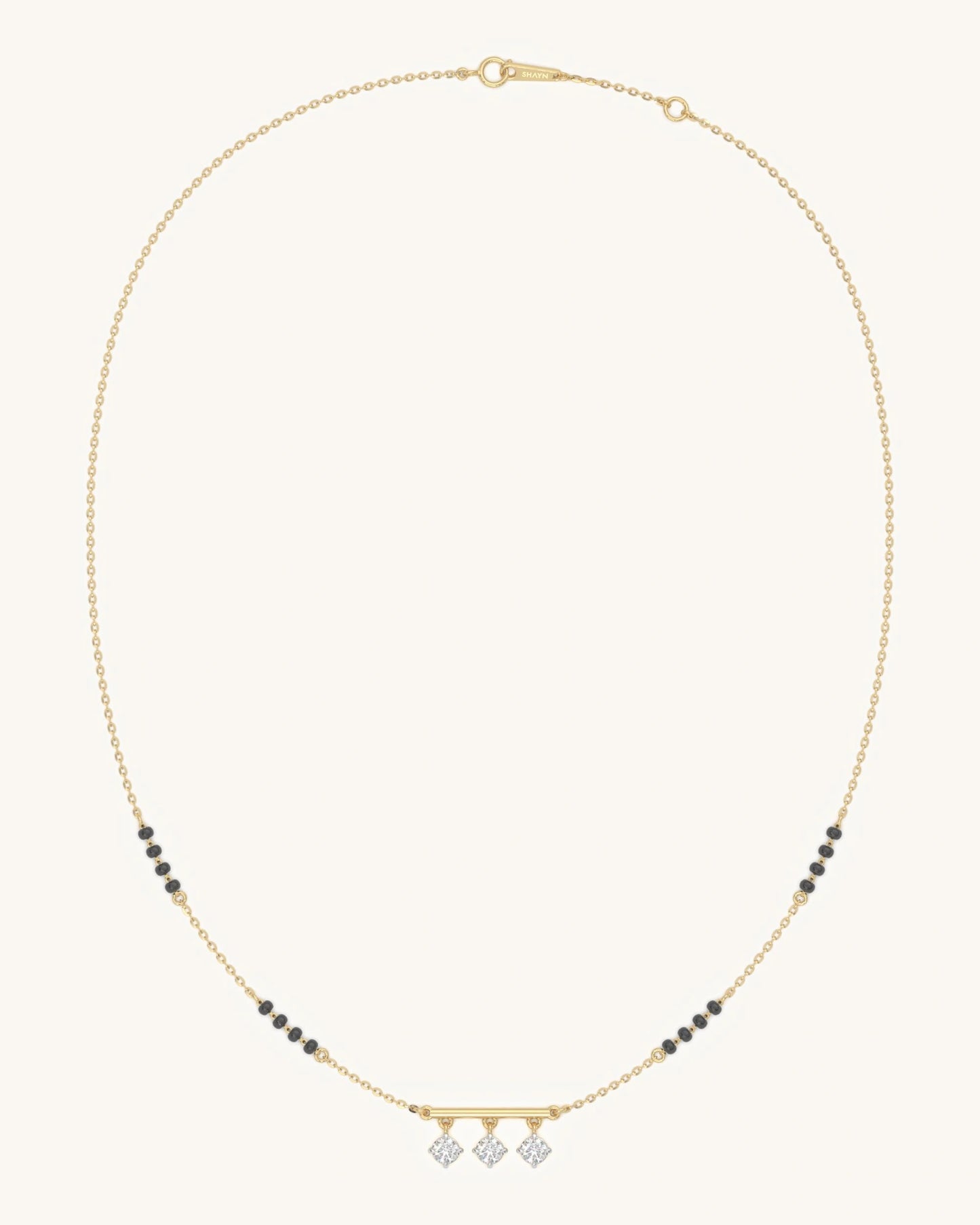 Triple Radiants Bar Mangalsutra