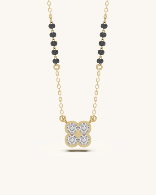 Lucky Clover Mangalsutra