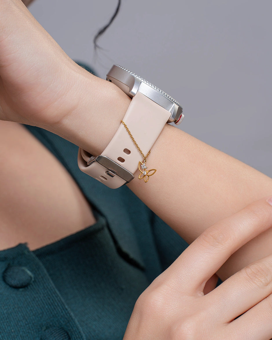 Butterfly Watch Charm