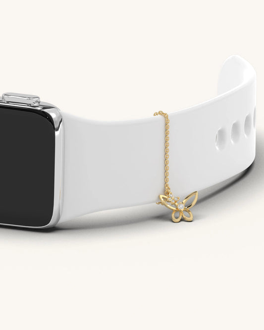 Butterfly Watch Charm