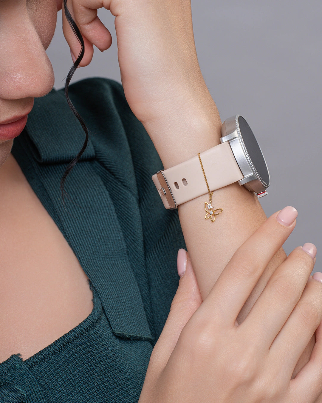 Butterfly Watch Charm