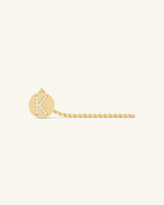 Letter Watch Charm