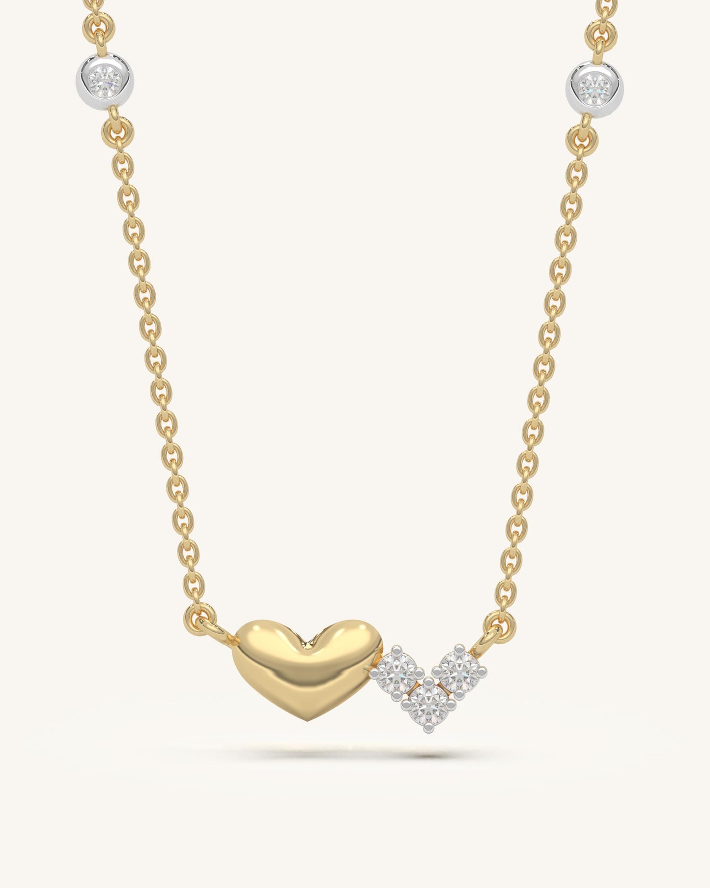 Cherished Heart Necklace & Classic Heart Ring