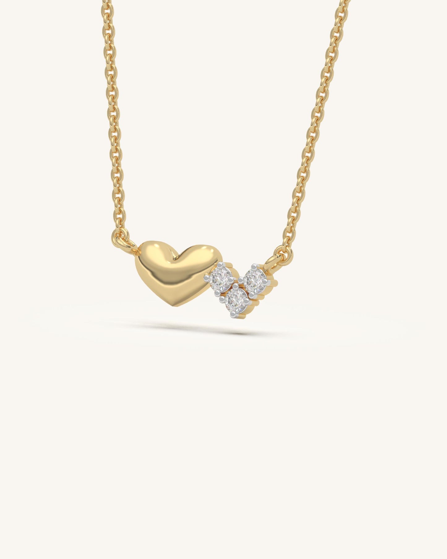 Cherished Heart Necklace & Classic Heart Ring