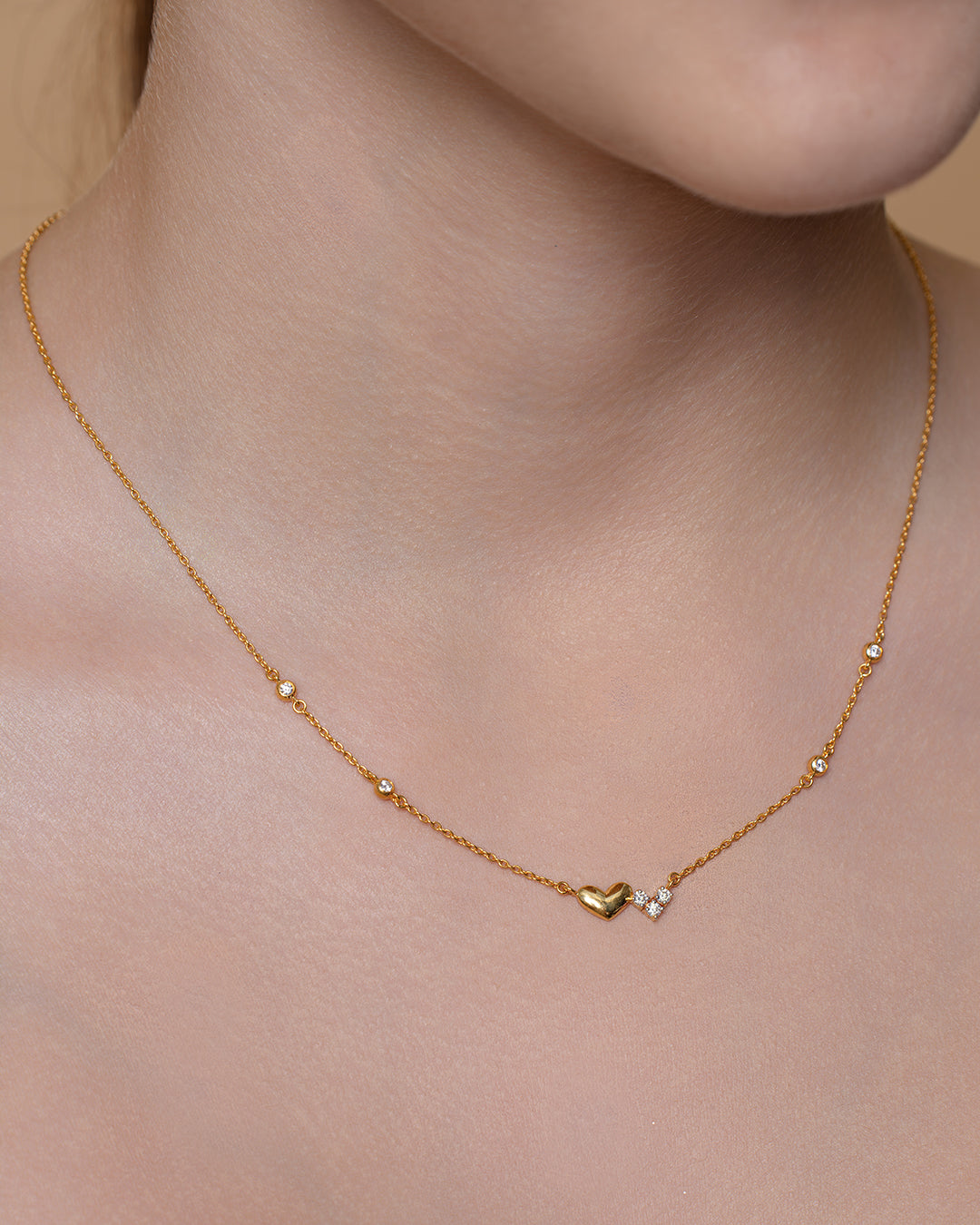 Cherished Heart Necklace & Classic Heart Ring