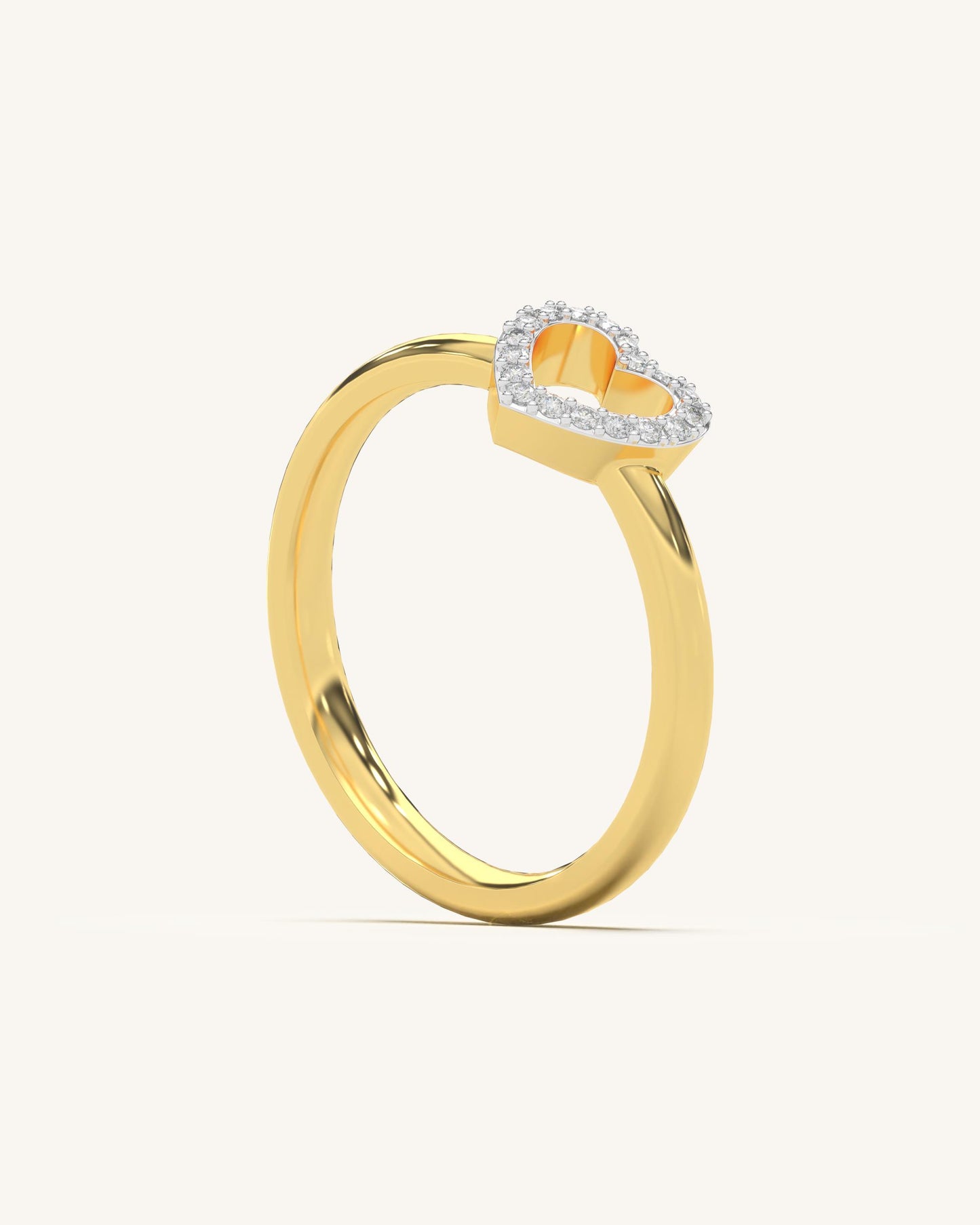 Open Heart Mangalsutra & Open Heart Ring