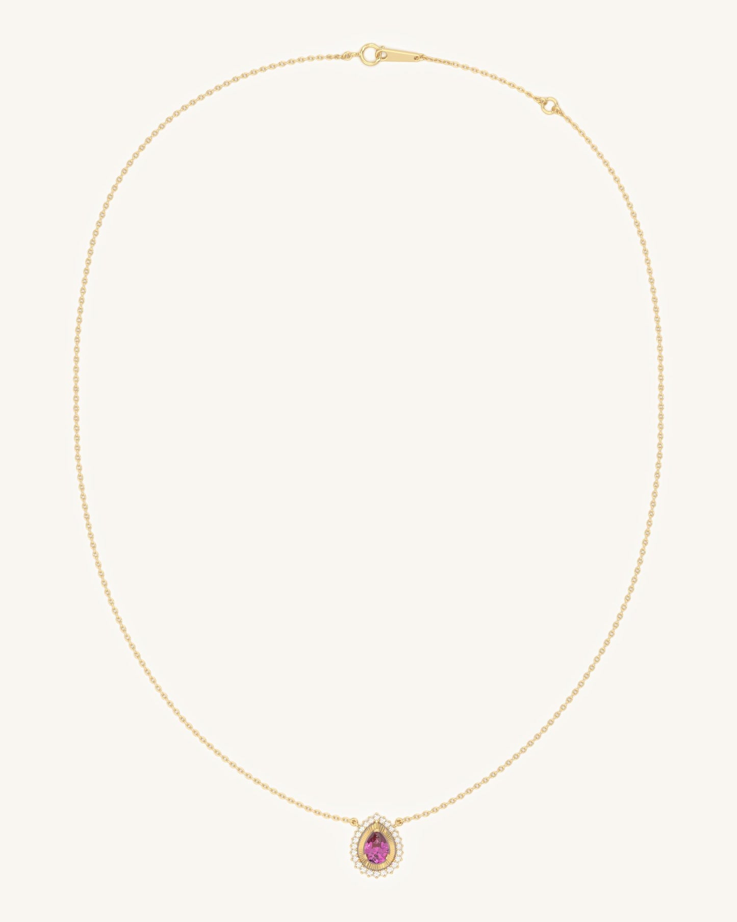 Teardrop Grace Necklace & Royal Teardrop Shine Studs