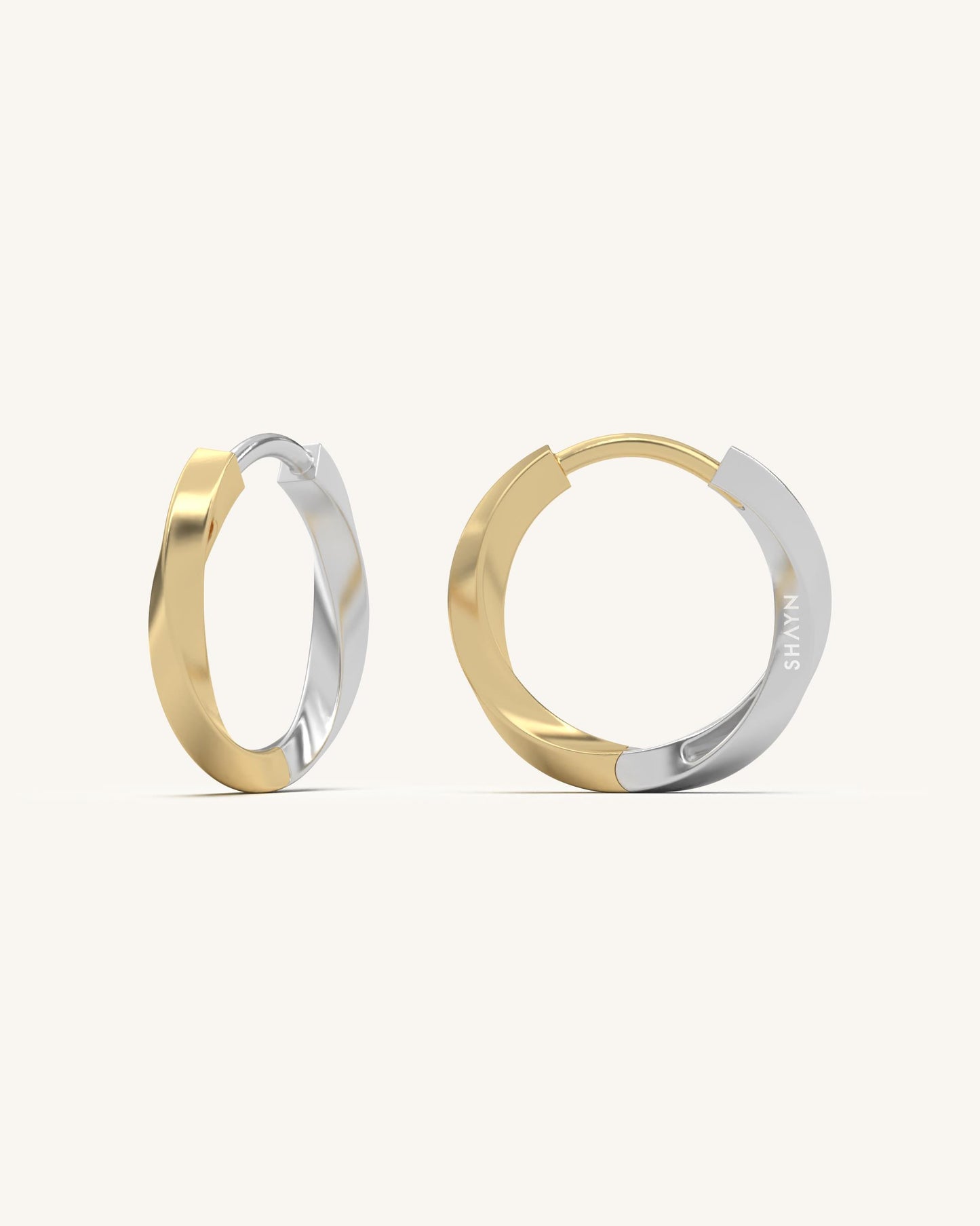 Mangalsutra Bow Necklace & Twist Huggie Earrings